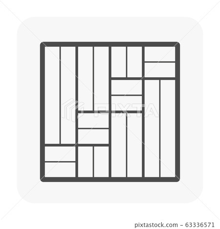 wood floor icon 63336571