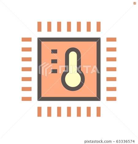 Computer chip processor temperature technology for Computer chip processor temperature technology for 63336574