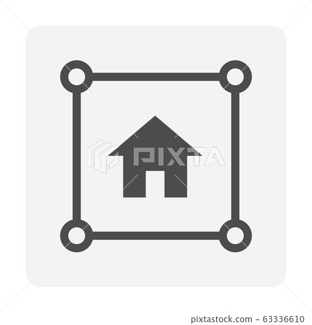 real estate icon real estate icon 63336610
