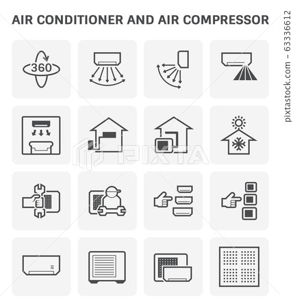air conditioner icon 63336612