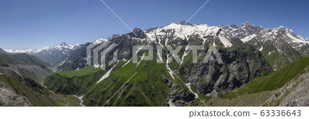Panorama Mountains Sughd Tadzjikistan 63336643