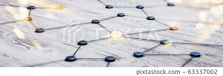 Connection development innovation. Business research target clie 63337002