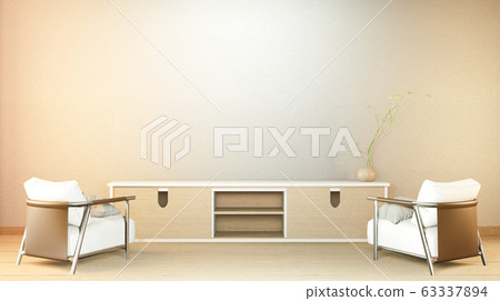 TV cabinet and display japanese interior of living TV cabinet and display japanese interior of living 63337894