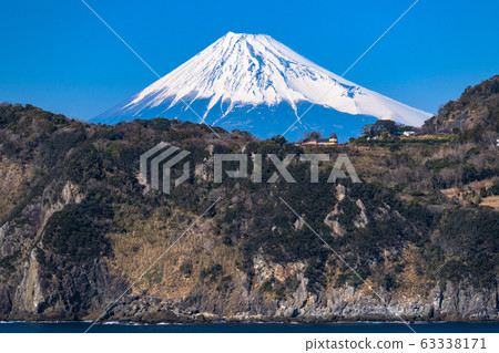"Shizuoka Prefecture" Mt. Fuji seen from Izu and Koganezaki 63338171