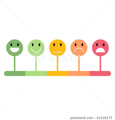 Feedback design concept and emotions vector illustration Feedback design concept and emotions vector illustration 63338175