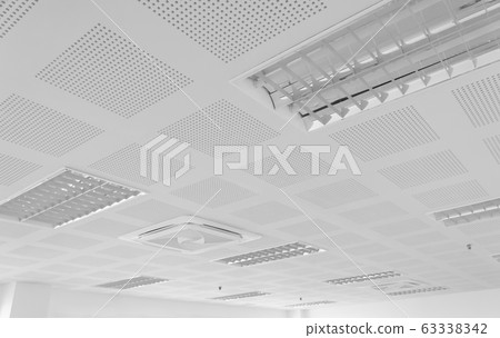 acoustic ceiling with lighting and air condition acoustic ceiling with lighting and air condition 63338342