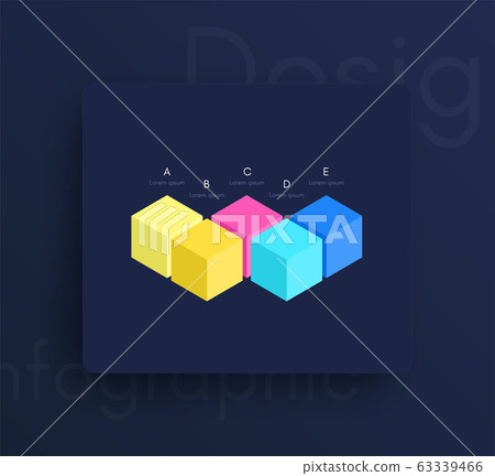 Vector graphic infographics. Template for creating Vector graphic infographics. Template for creating 63339466