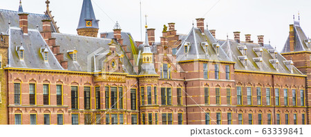 Parliament and court building complex Binnenhof in Hague, Holland Parliament and court building complex Binnenhof in Hague, Holland 63339841