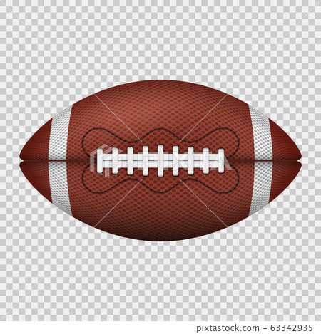 American Football Ball 63342935