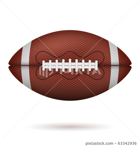 American Football Ball 63342936