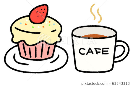 杯子蛋糕@咖啡廳 杯子蛋糕@咖啡廳 63343313