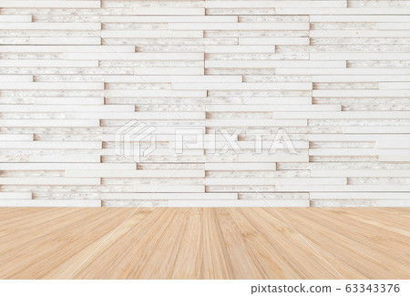 White modern marble tile wall with wooden floor in natural beige brown White modern marble tile wall with wooden floor in natural beige brown 63343376