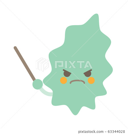 Pointing stick wakame angry 63344028