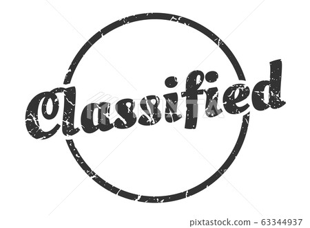 classified sign. classified round vintage grunge classified sign. classified round vintage grunge 63344937