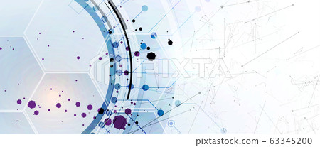 Technology data background, idea of global businnes 63345200