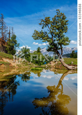 Indian Himalayan landscape in Himalayas Indian Himalayan landscape in Himalayas 63346688