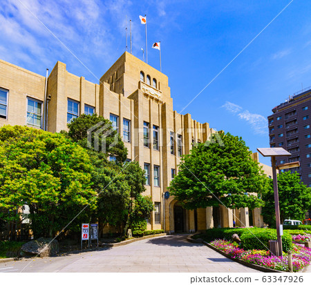 Kagoshima City Hall City Hall City Hall Kagoshima City Kagoshima Prefecture Japan Landscape Administration Government Local Politics [Photo taken from public roads] 63347926