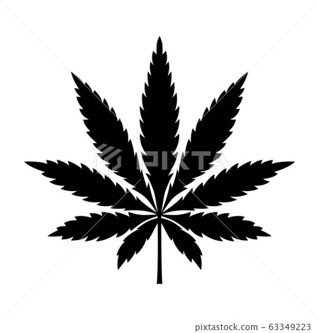 Marijuana leaf or Marijuana leaf or 63349223