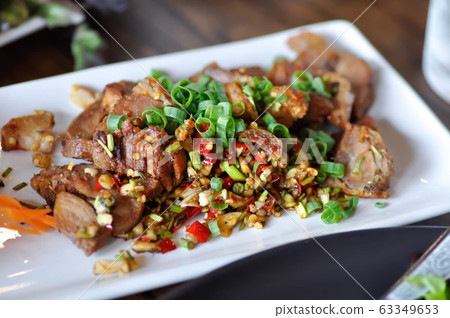 grilled pork or roasted pork grilled pork or roasted pork 63349653