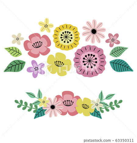 Hand painted flower (pink) Hand painted flower (pink) 63350311