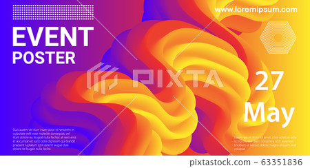 Liquid color shape. Fluid background. Vector. - Stock Illustration ...