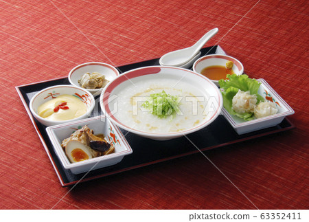 中國稀飯健康食品形像素材 63352411
