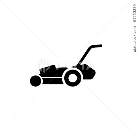 Lawn Mower, Gardening Grass Cutter Flat Vector Lawn Mower, Gardening Grass Cutter Flat Vector 63353229