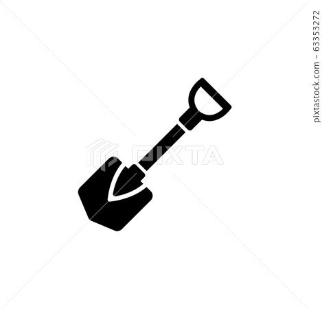 Gardening Shovel, Agriculture Farm Tools Flat Gardening Shovel, Agriculture Farm Tools Flat 63353272