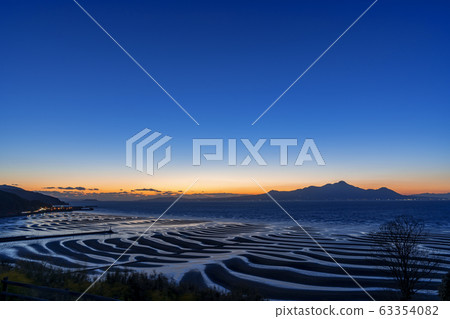 [Kumamoto Prefecture] Mikoshi Coast at dusk 63354082