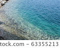 Crystal clear Adriatic Sea 63355213