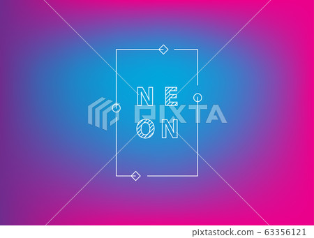 Neon gradient Ui Ux background trendy web color - Stock Illustration ...