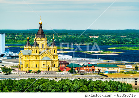 Alexander Nevsky Cathedral in Nizhny Novgorod, Russia 63356719
