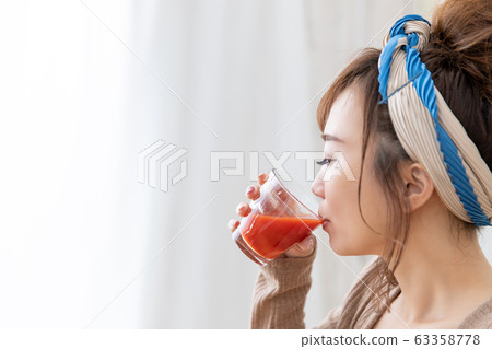 Woman in room wear 63358778