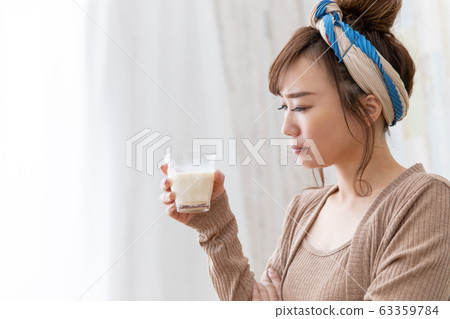 Woman in room wear 63359784