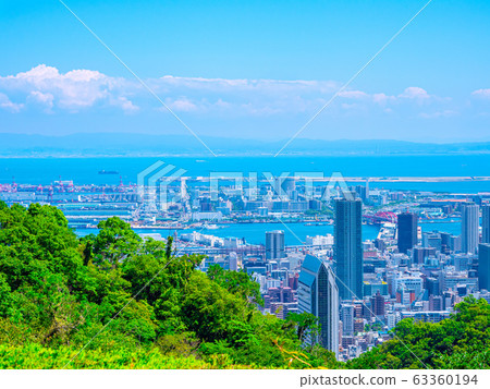 Nunobiki Herb Garden和神戶的街道 Nunobiki Herb Garden和神戶的街道 63360194