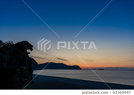 Mie Prefecture Kumano Lion Rock Kumano Nada Dawn Mie Prefecture Kumano Lion Rock Kumano Nada Dawn 63360997