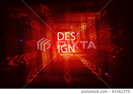 Abstract red background, bright arrows and oblique stripes Abstract red background, bright arrows and oblique stripes 63362379