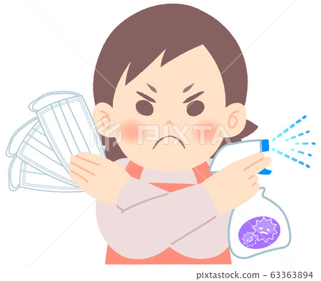 Women fighting the virus Women fighting the virus 63363894