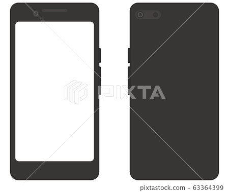 智能手機樣機黑色 63364399