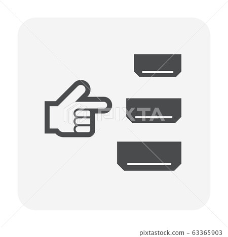 air conditioner icon air conditioner icon 63365903