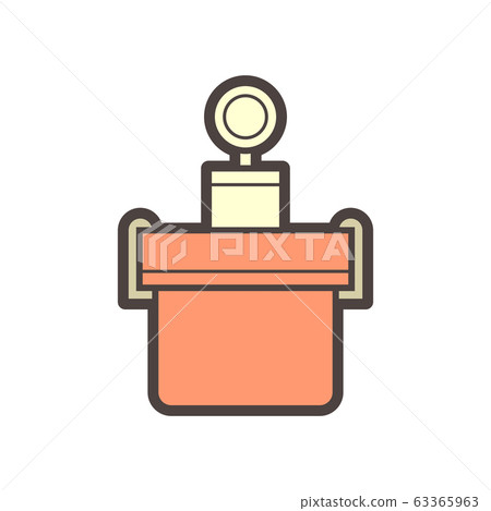 concrete testing icon concrete testing icon 63365963