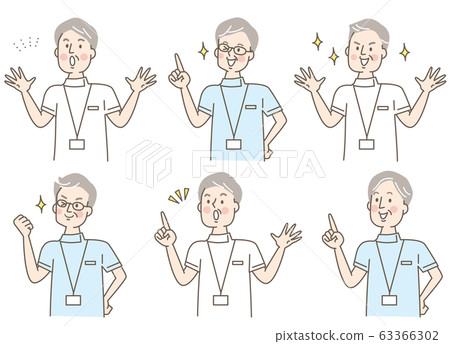 欣喜老人白大褂套 63366302