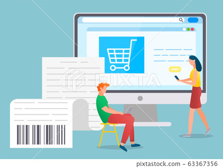 People Use Internet and Gadget for Online Shopping 63367356