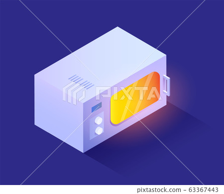 Kitchen Appliance Microwave Equipment Vector 63367443
