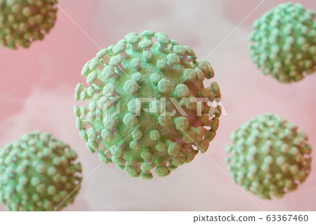 Corona virus 3D rendering Corona virus 3D rendering 63367460