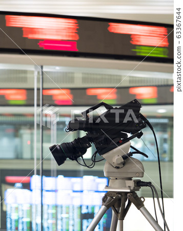 Tokyo Stock Exchange TSE Arrows broadcast camera Tokyo Stock Exchange TSE Arrows broadcast camera 63367644