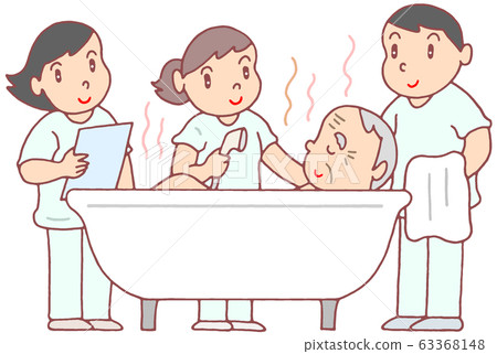 Visiting bathing Visiting bathing 63368148