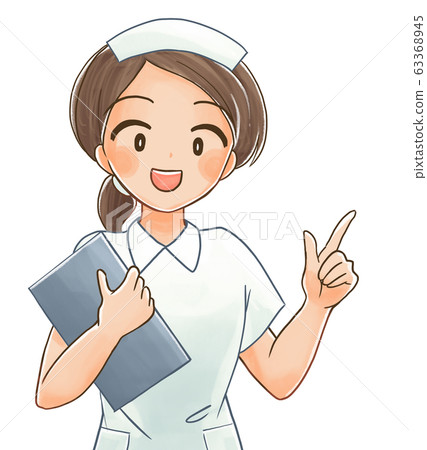 一個微笑的護士的插圖4 63368945