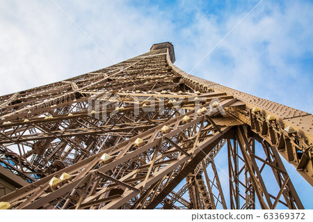 View of Paris city from Eiffel Tower View of Paris city from Eiffel Tower 63369372
