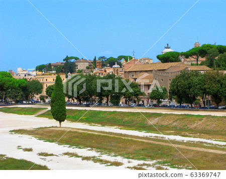 Circus Maximus, ancient roman stadium, Rome, Italy 63369747